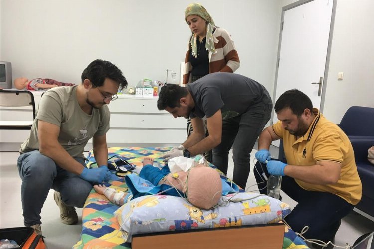 Bursa’da 17 sağlık personeli daha ÇİLYAD eğitiminden geçti