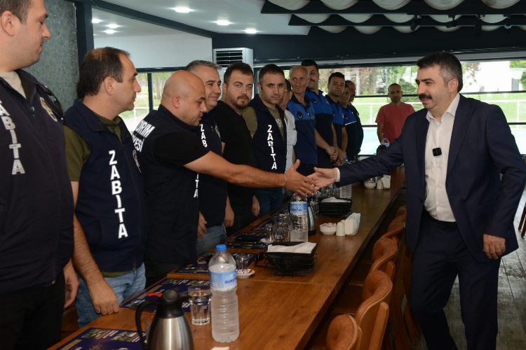 Başkan Yılmaz’dan Yıldırım’ın zabıtalarıyla özel buluşma