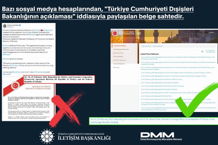 İletişim’den ‘Dışişleri’ açıklaması