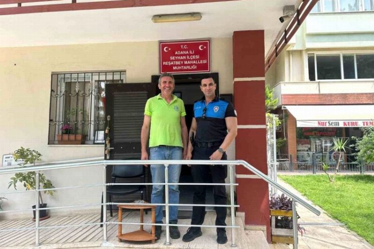 Adana’da polis ekipleri mahalle muhtarları ile istişarede bulundu