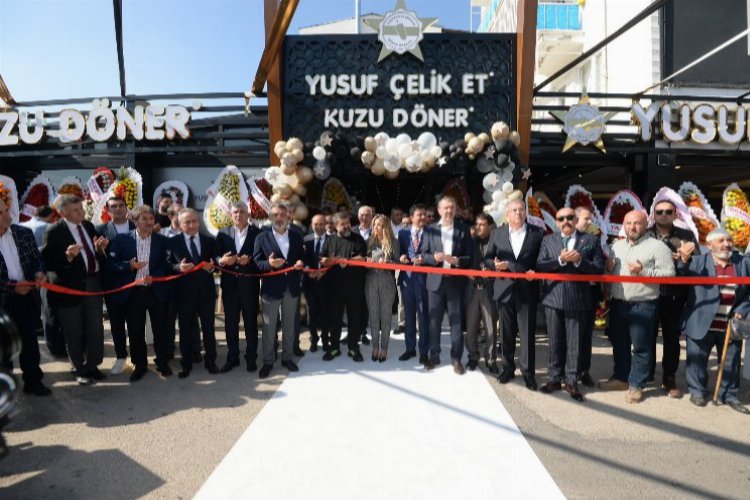 Yusuf Çelik Et Kuzu Döner’den lezzet dolu açılış