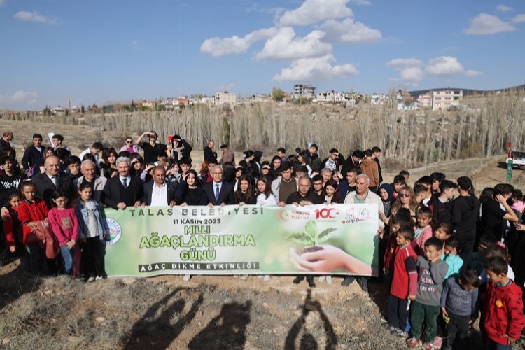 Kayseri Talas’ta ağaç dikme seferberlği