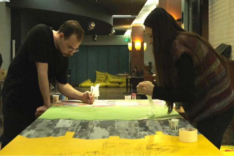 Eskişehir’de bağımsız sanatçılar eserlerini sergiledi