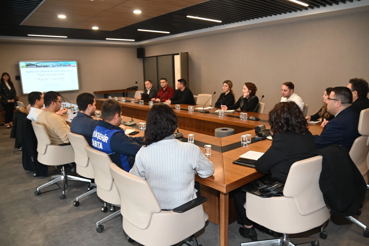 Manisa Büyükşehir’den hizmet içi ‘resmi yazışma’ eğitimi