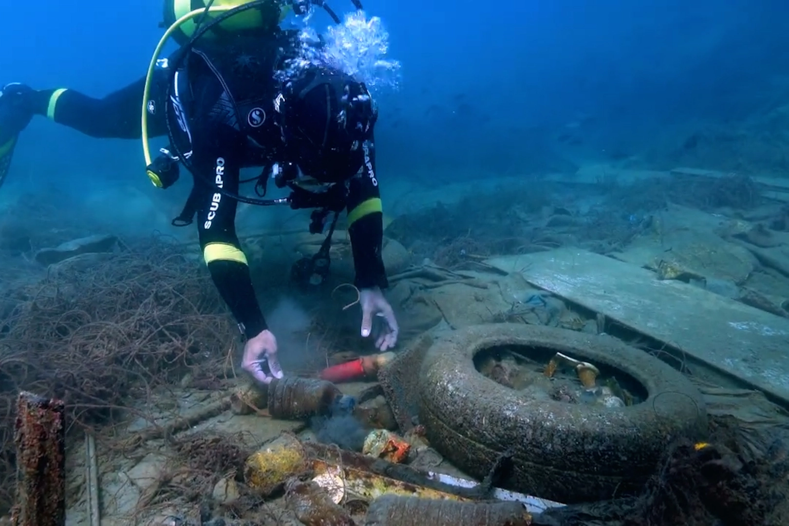 Sıfır Atık’ta birinci eylem tamamlandı… 245 bin ton deniz çöpü toplandı!