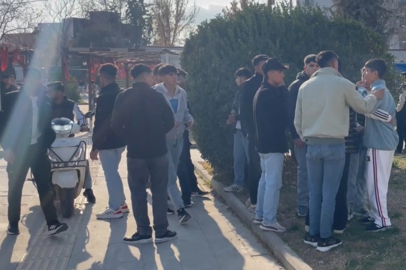 Adıyaman’da taş ve sopalı kavga