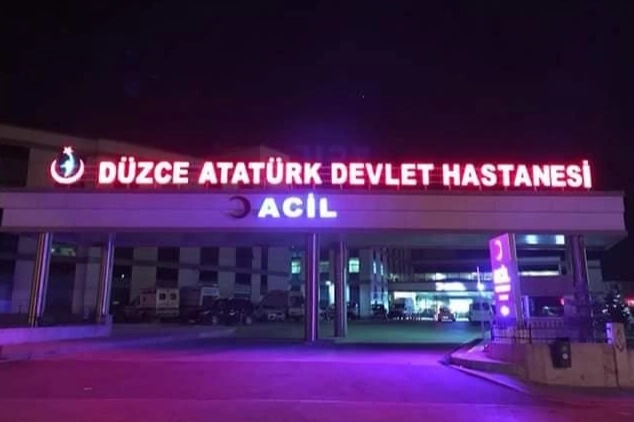 Düzce’de kanlı gece! 1 ölü