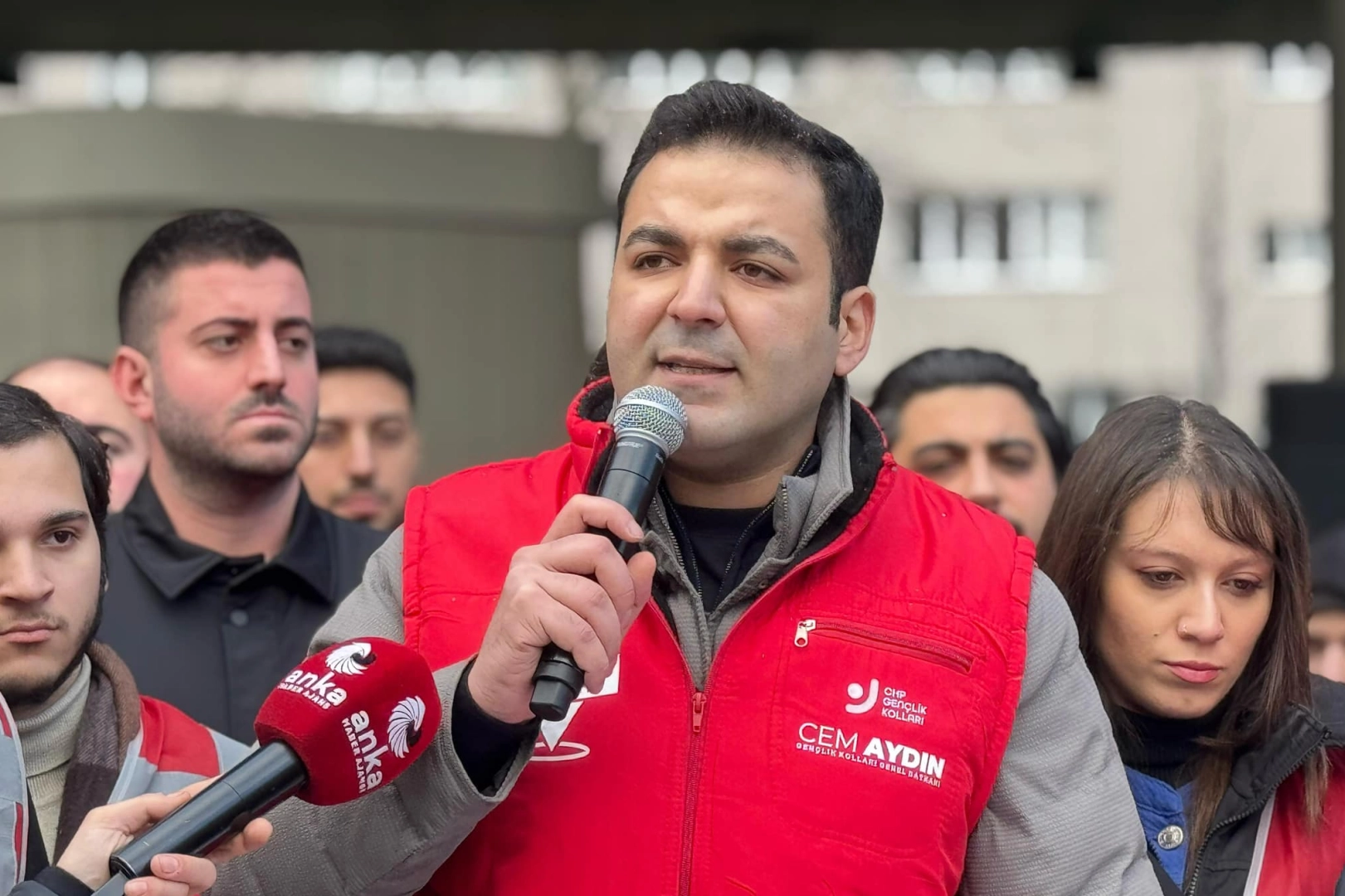 Edirne’de CHP’li gençlerden Genel Başkan Aydın’a tam destek