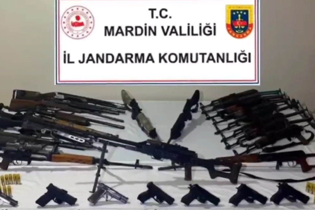 Mardin’deki ‘Hücre’ dağıtıldı! Silah kaçakçılığına 11 tutuklama