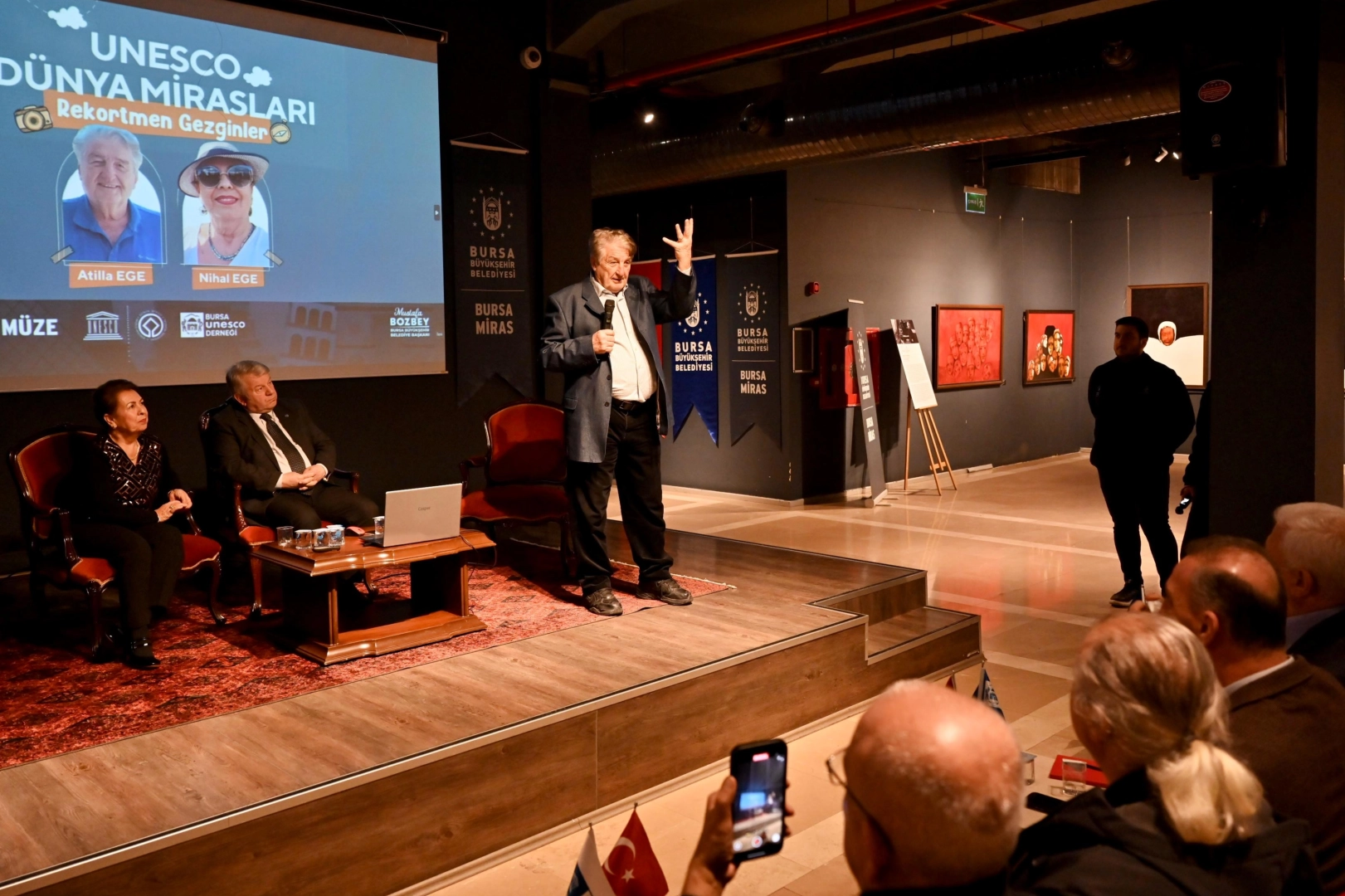 Rekortmen gezginlerden Bursa’da ‘miras’ paylaşımı