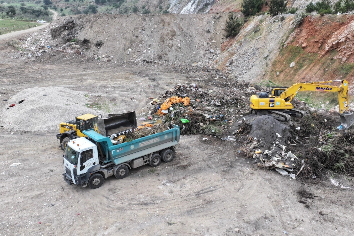 Manisa’da kaçak dökümlere 7/24 denetim