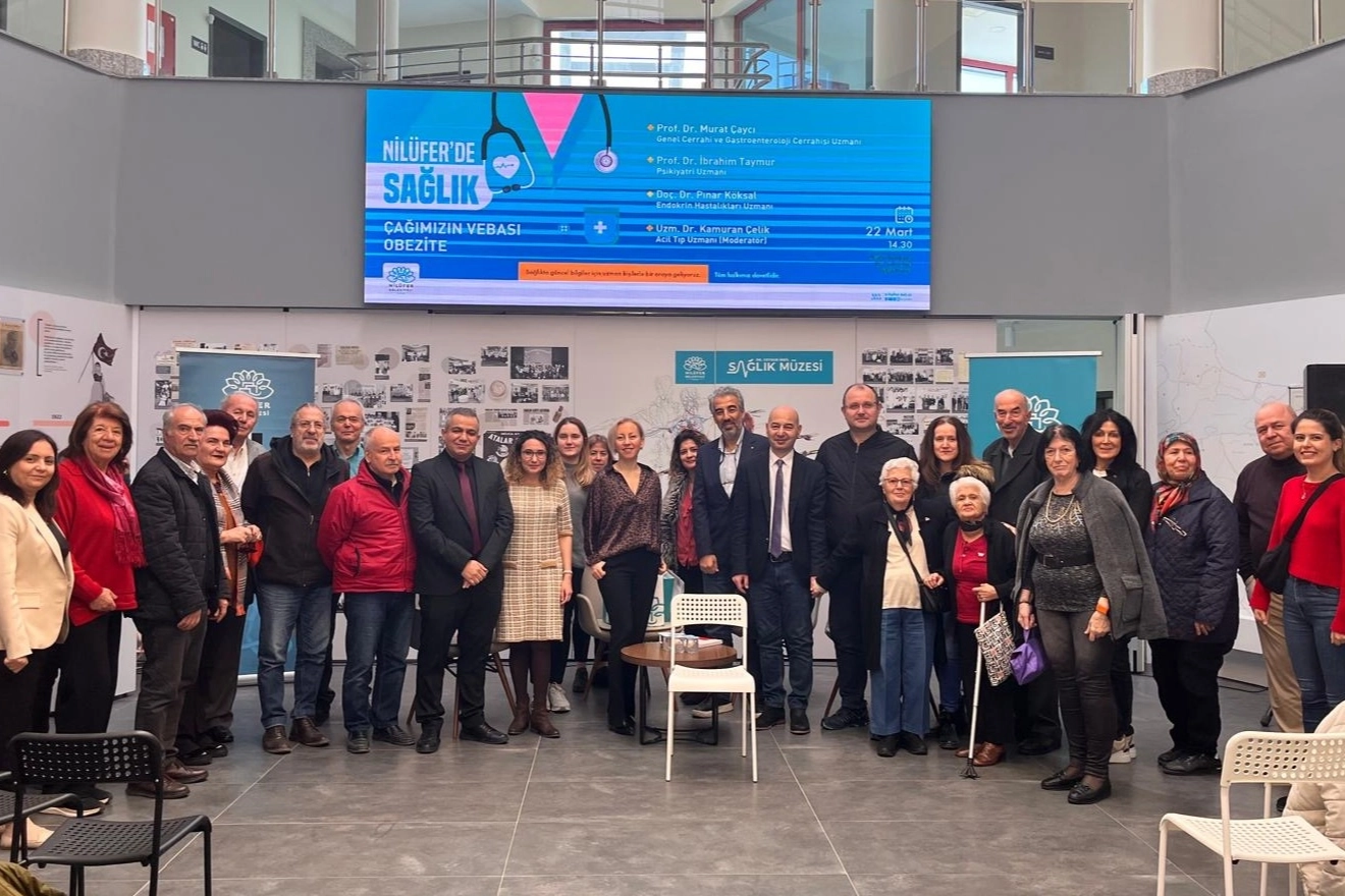 Bursa Nilüfer’de çağımızın vebası ‘obezite’ konuşuldu