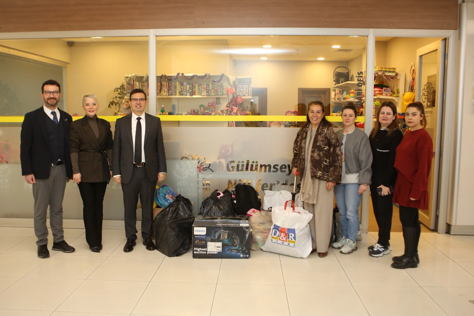 Bursa Nilüfer’e ‘Rotary’den oyuncak bağışı