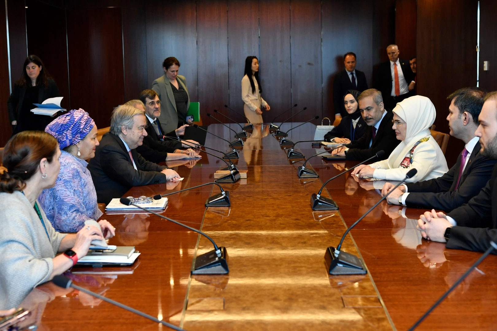 Emine Erdoğan’dan BM’de ‘sıfır atık’ görüşmesi