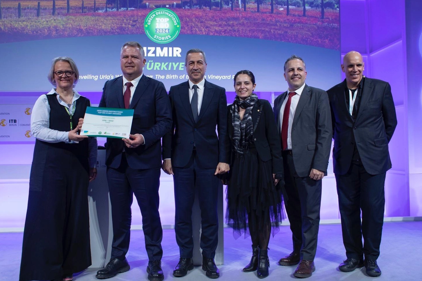 İzmir Urla Bağ Yolu’na ‘Halkın Seçimi’ ödülü