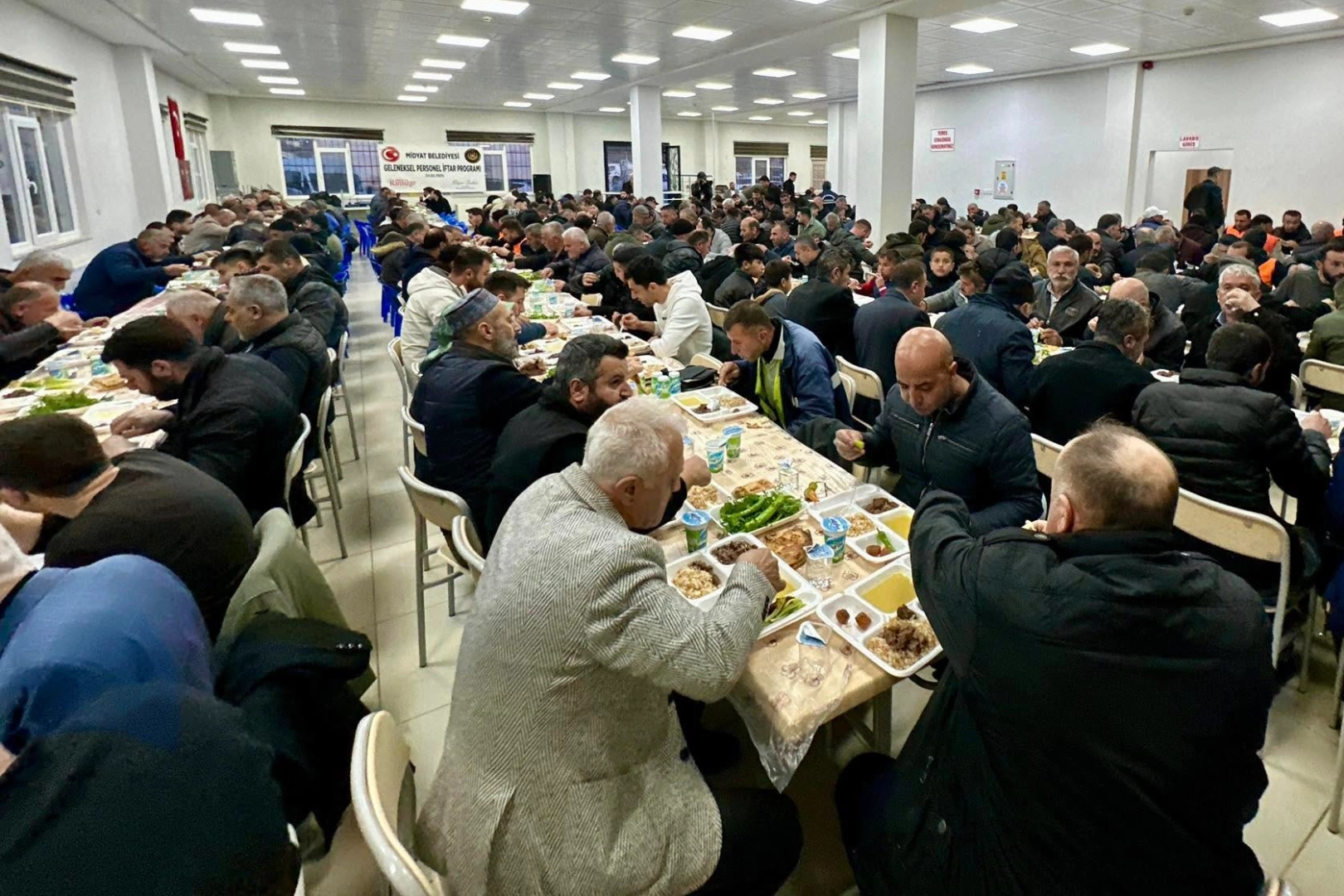 Mardin Midyat’ta personel iftarı