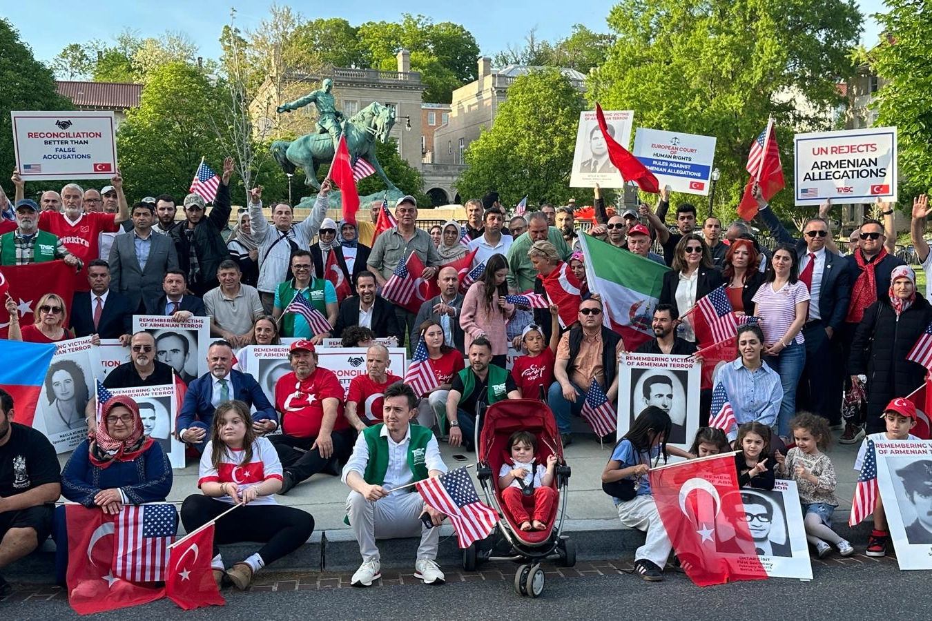 ABD’de Türklerden ‘sözde soykırım’ tepkisi