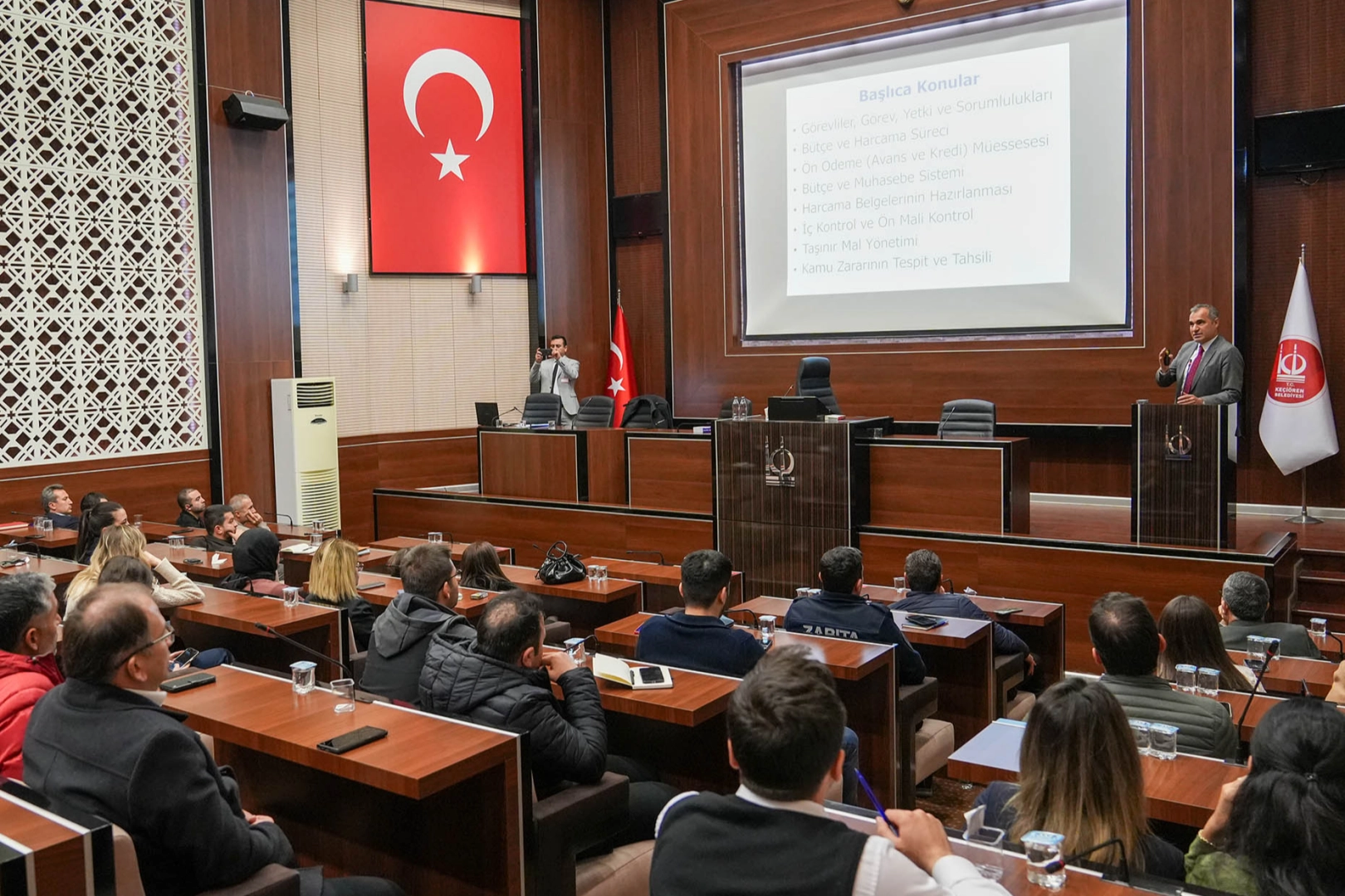 Ankara Keçiören’de hizmet içi eğitim