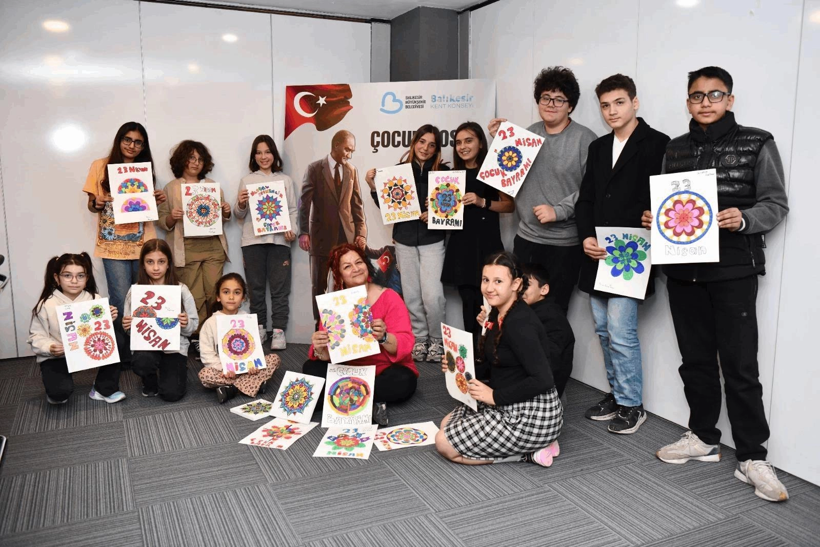 Balıkesir Büyükşehir’den çocukların hayal gücünü geliştiren etkinlik