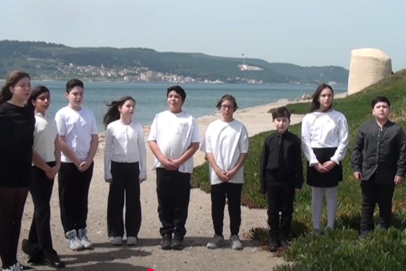 BİLSEM öğrencilerinden Çanakkale ruhu’na sanatla selam