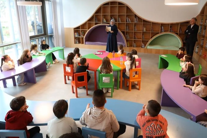 Bursa İnegöl’de ‘Kütüphaneler Haftası’ çocuk atölyeleriyle renklendi