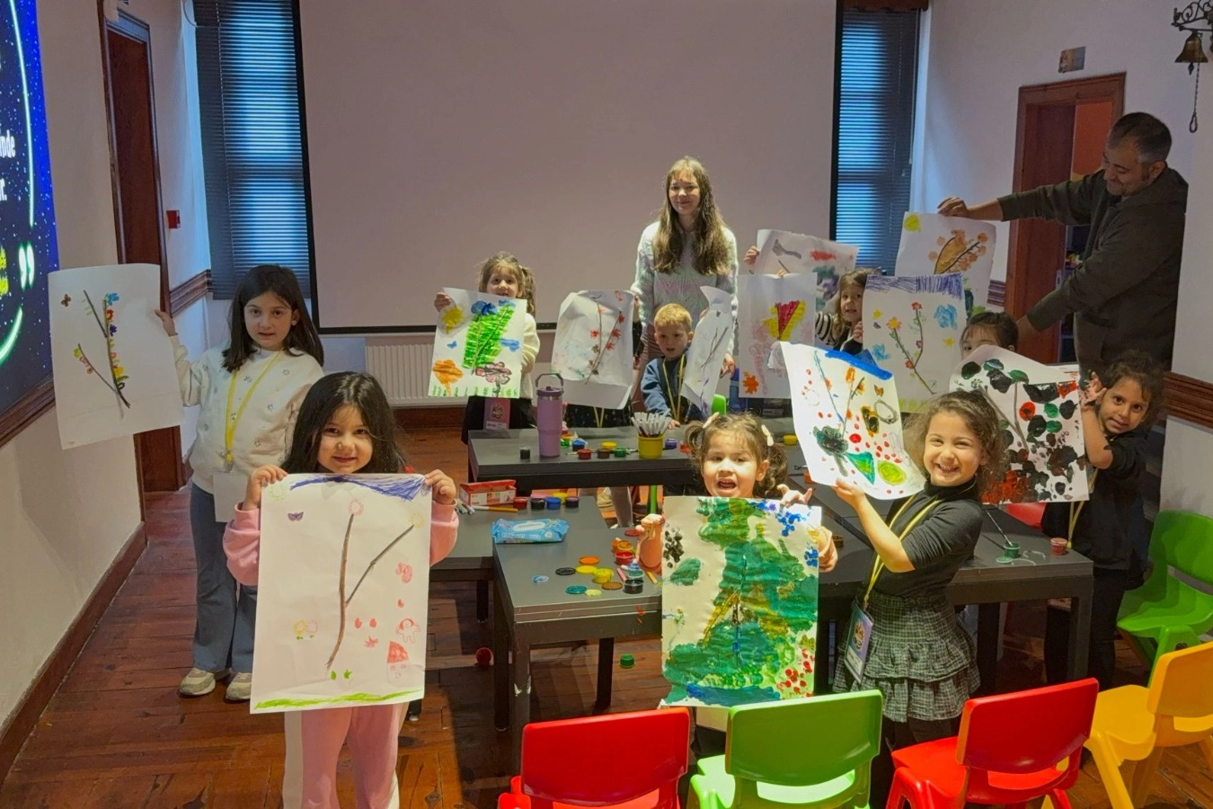 İzmit’te çocukların hayal gücü renklendi