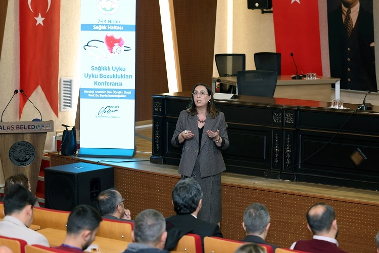 Kayseri Talas’ta uyku sağlığı konferansı