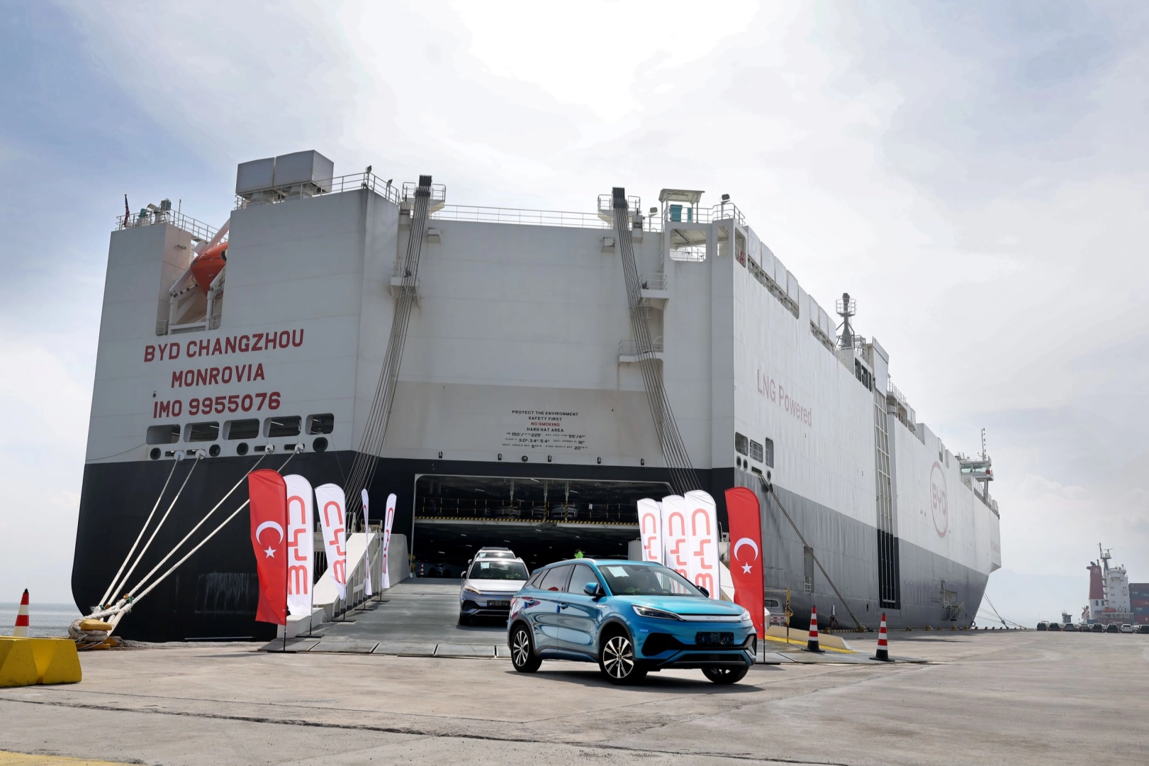 Kocaeli Derince’de çevreci ve verimli sevkiyat