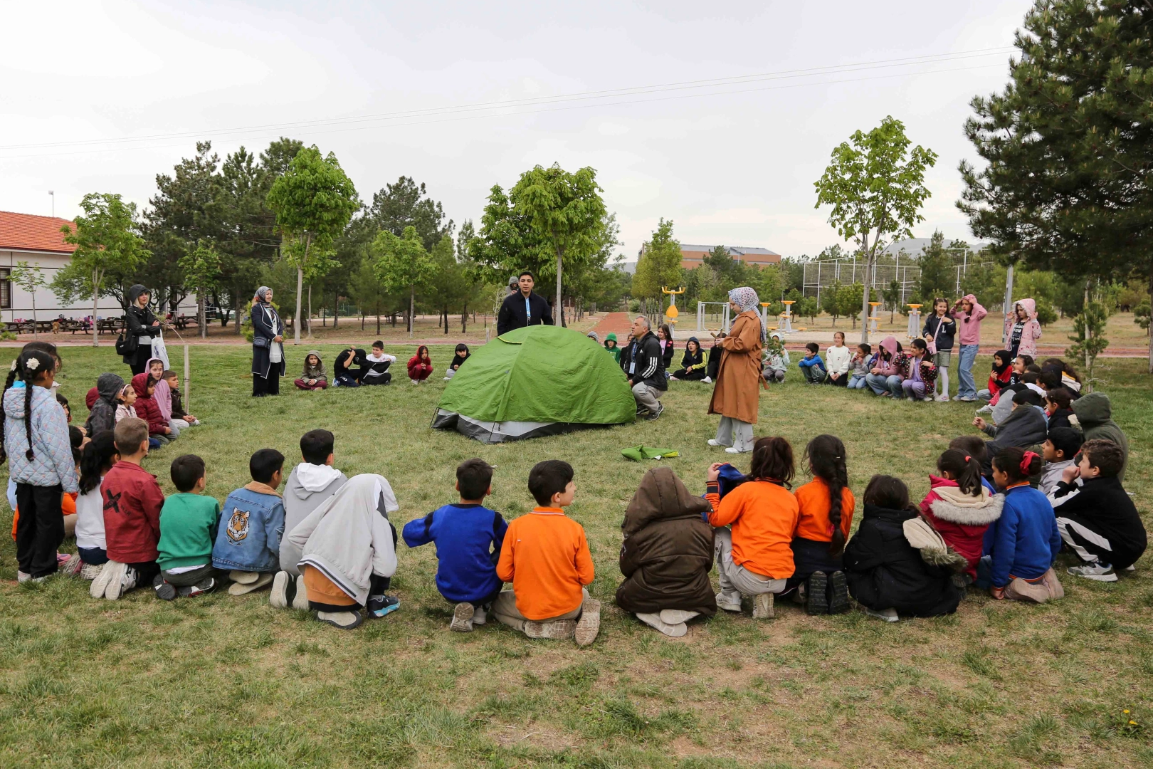Meram’da Minik Kaşifler Doğa Okulu’nda buluştu