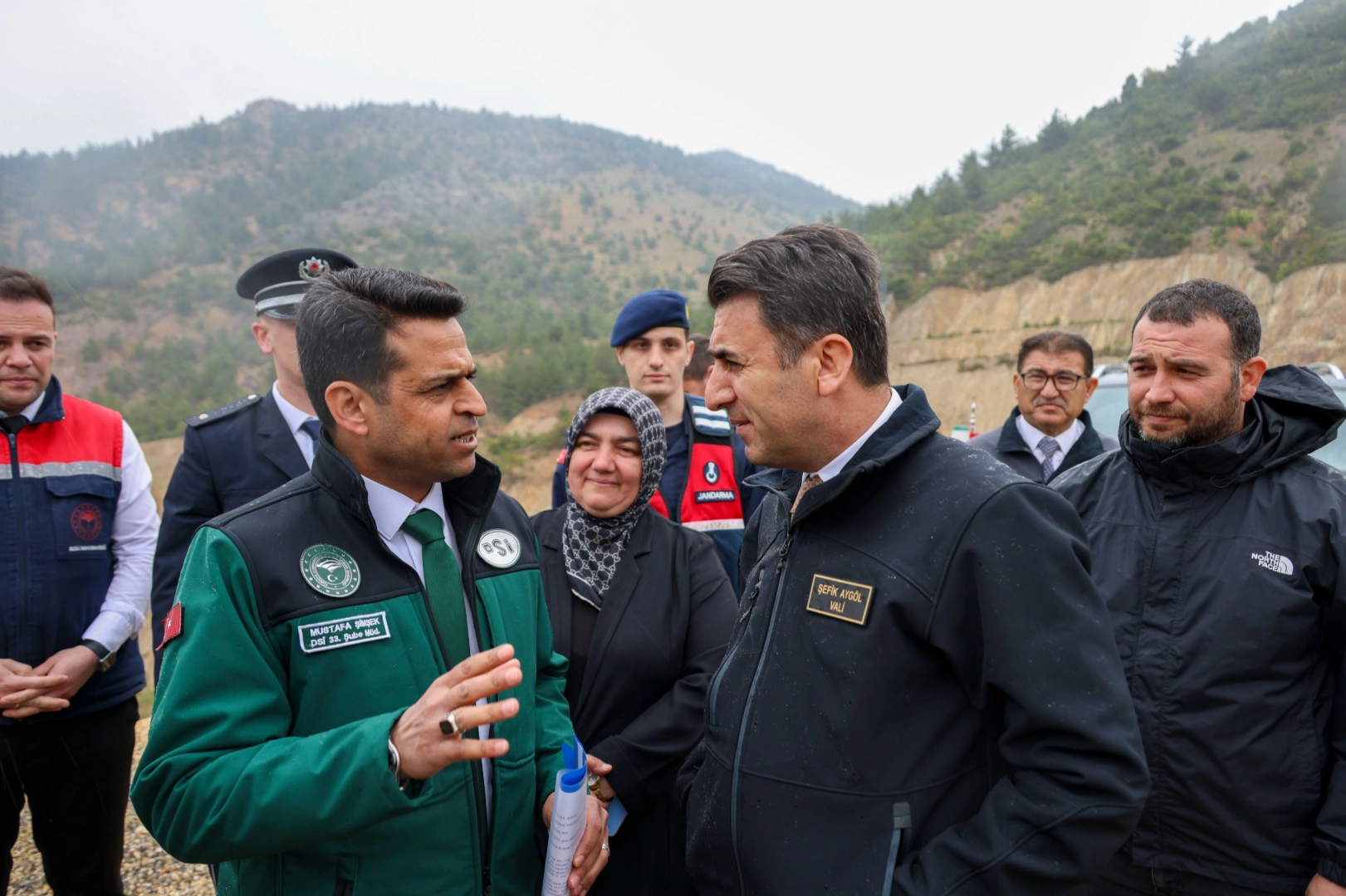 Vali Aygöl’den Samrı Barajı’na yakın mercek