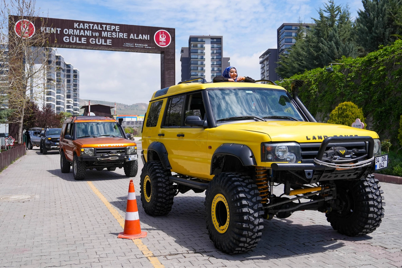 Ankara Keçiören’de özel bireylere özel offroad konvoyu