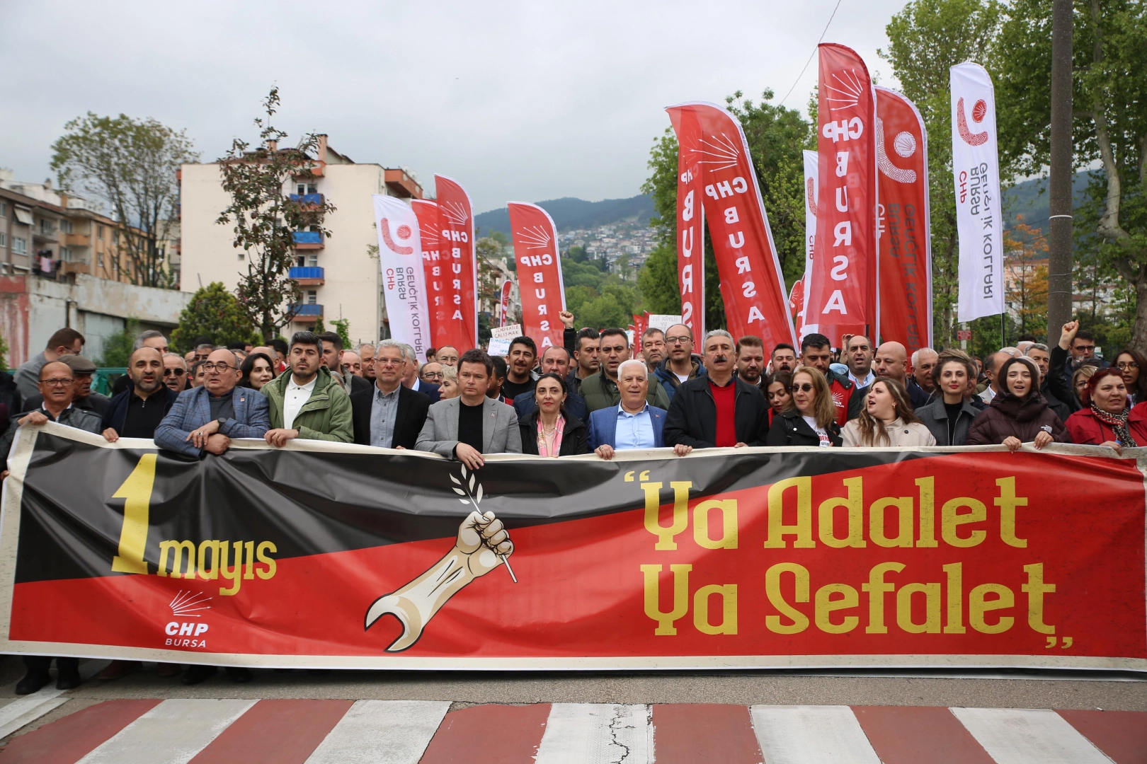 Bursa’da 1 Mayıs coşkusu