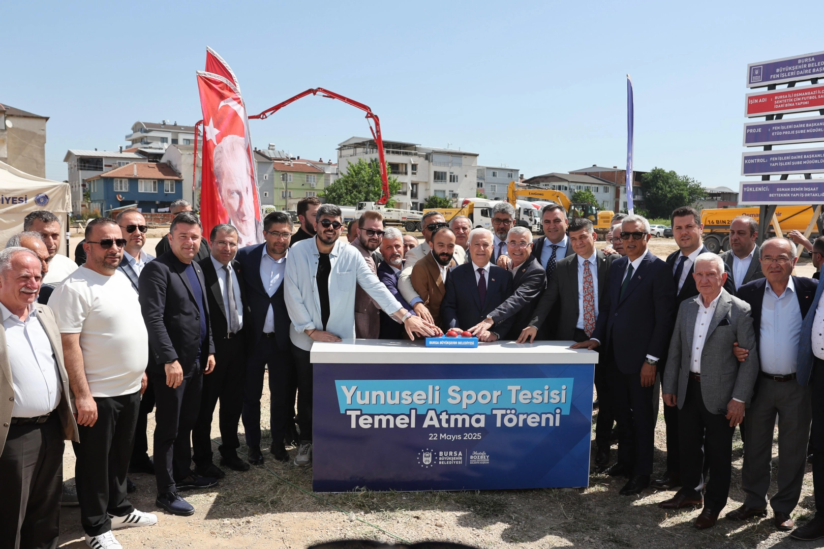 Bursa’da gençlerin istediği tesis Yunuseli’ye kazandırılıyor