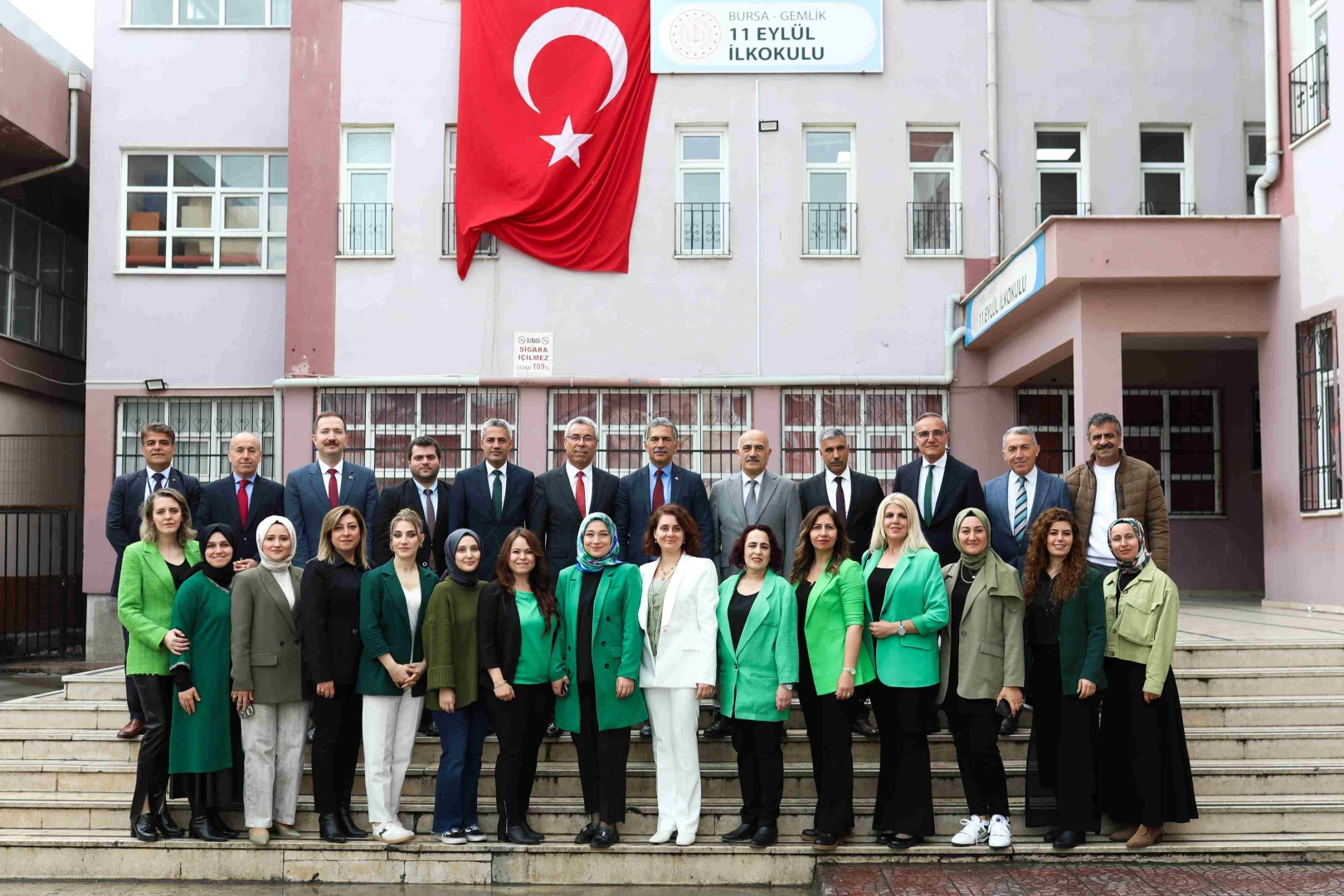 Bursa Gemlik 11 Eylül İlkokulu’nda sağlıklı yaşam rüzgârı