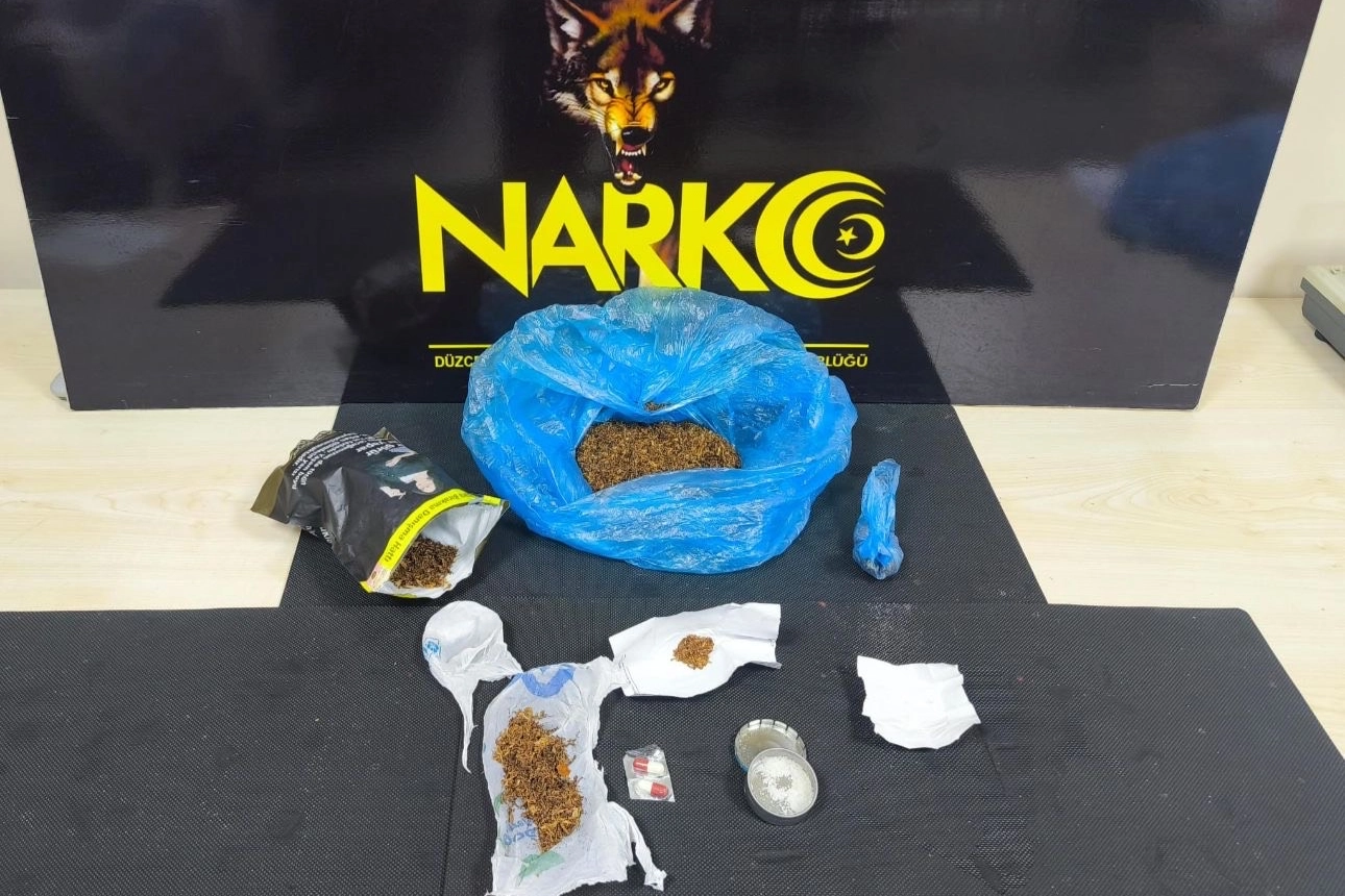Düzce’de uyuşturucu operasyonuna 4 tutuklama