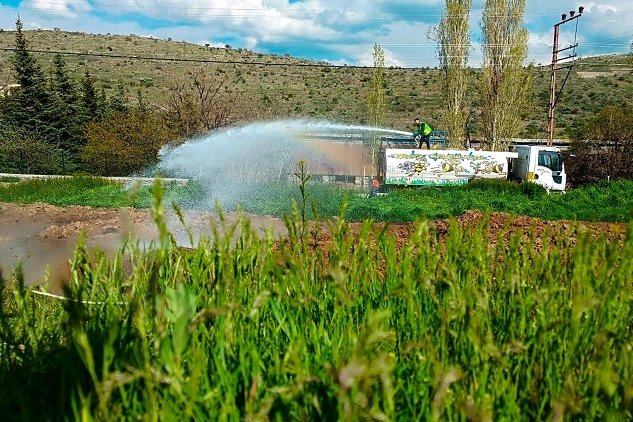 Kayseri Talas’ta haşerelere karşı erken önlem