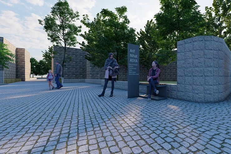 Kayseri Talas’tan Türkçe Sokağı