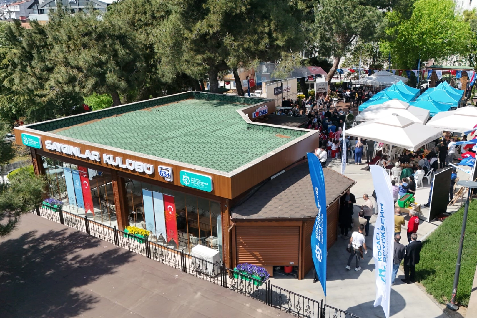 Kocaeli’de 65 yaş üstü vatandaşların yeni huzur durağı