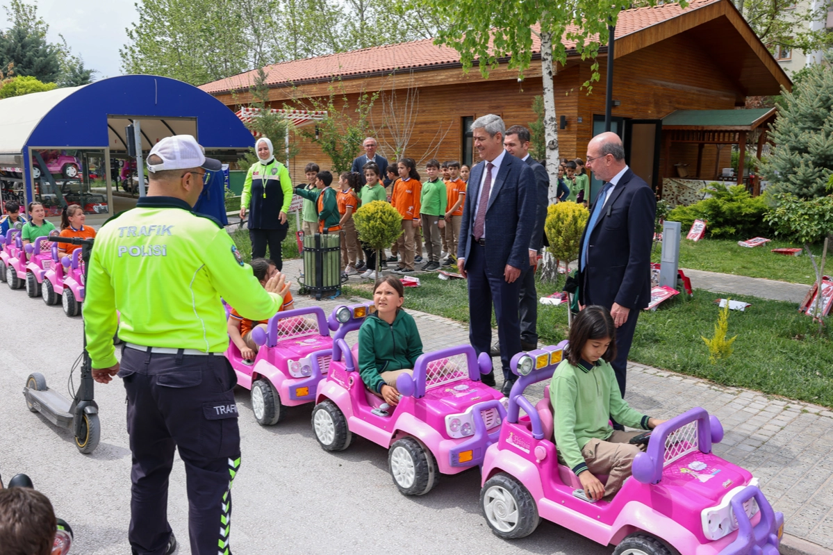 Konya Selçuklu’daTrafik Eğitim Parkı’na ziyaret