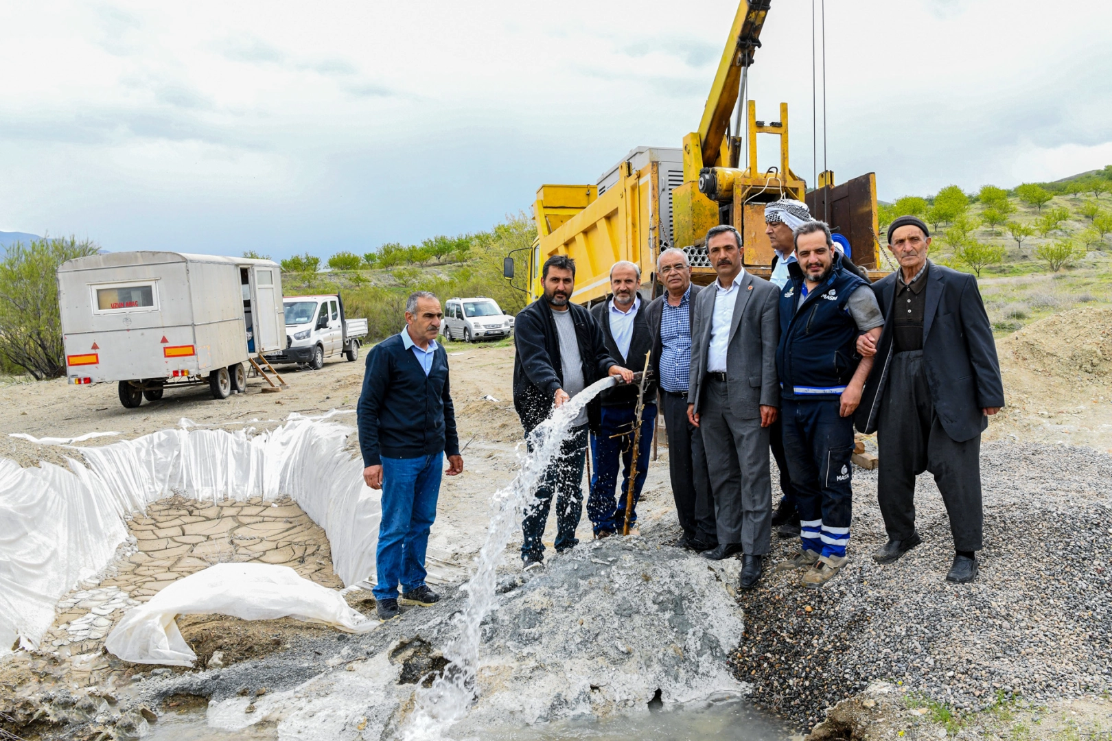 Malatya Meydancık’ta toprak altı sevindirdi
