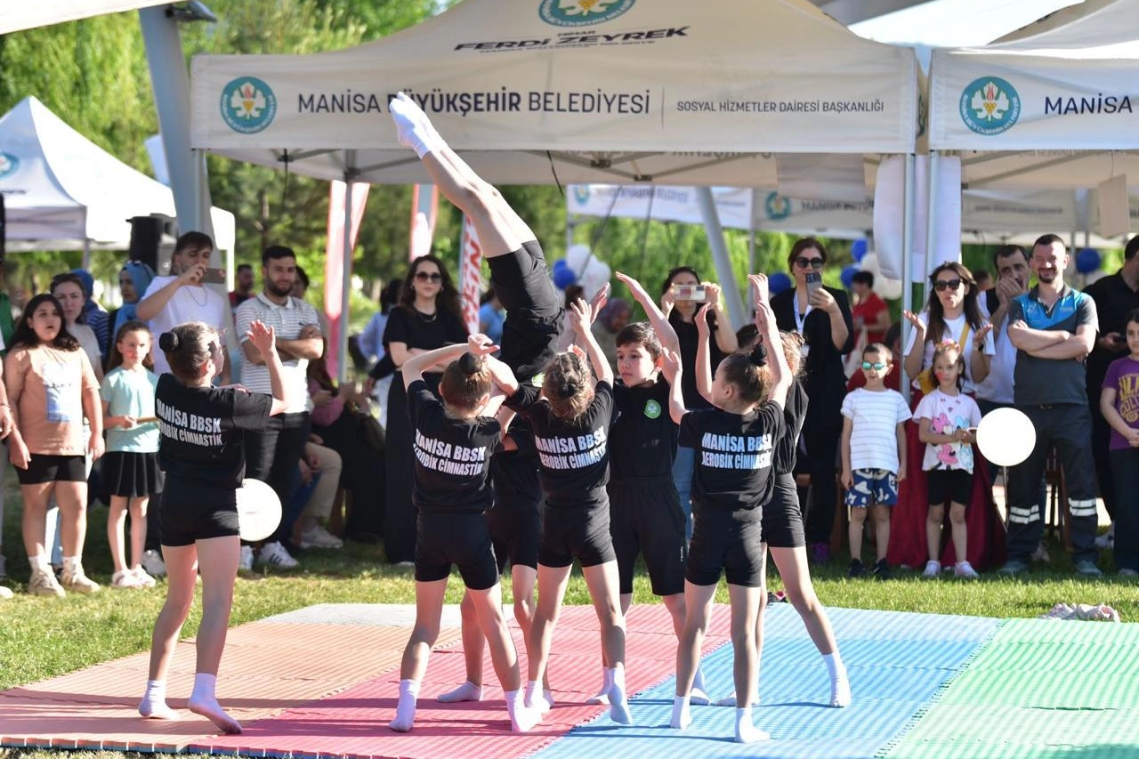 Manisa’da Kent Park’ta engelsiz coşku