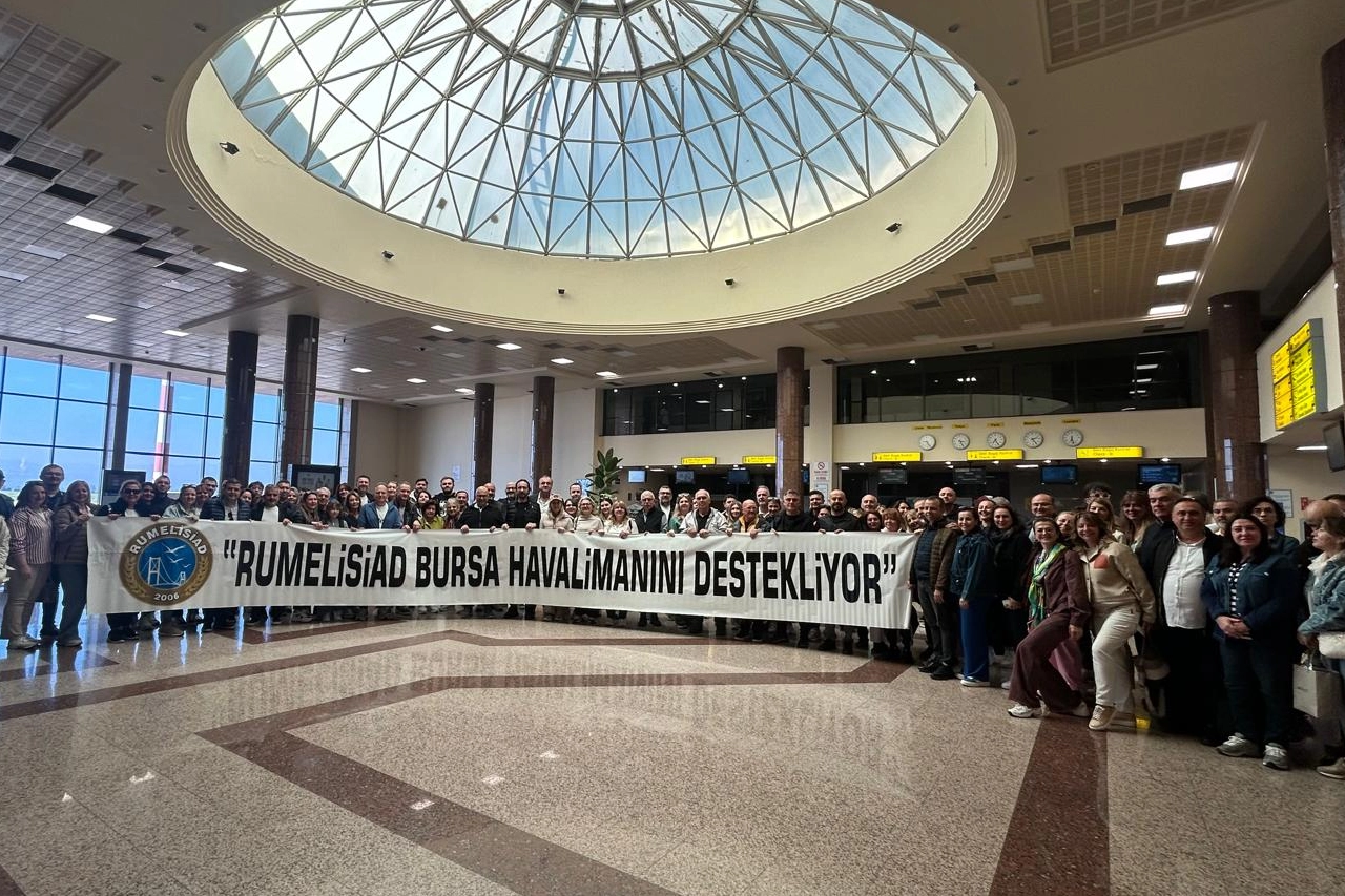 RUMELİSİAD’dan Bursa Yenişehir Havaalanı’na destek… RUMELİSİAD yeni uçuşlara öncülük ediyor