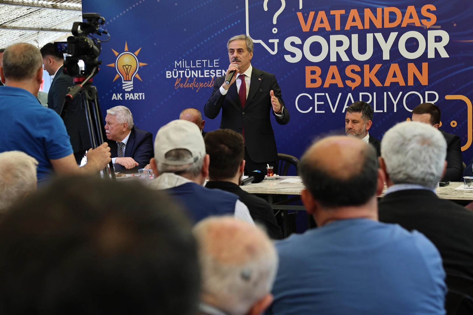 Sakarya’da Başkan Alemdar Söğütlü’yü dinledi