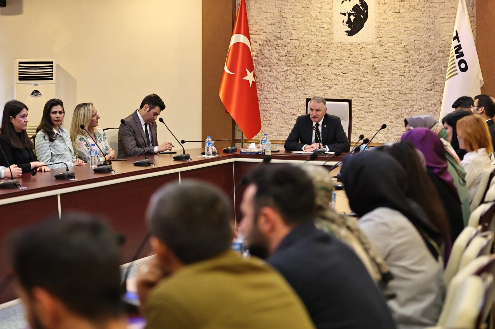 TMO’da eksper ve muhasebe kursiyerleriyle buluştu