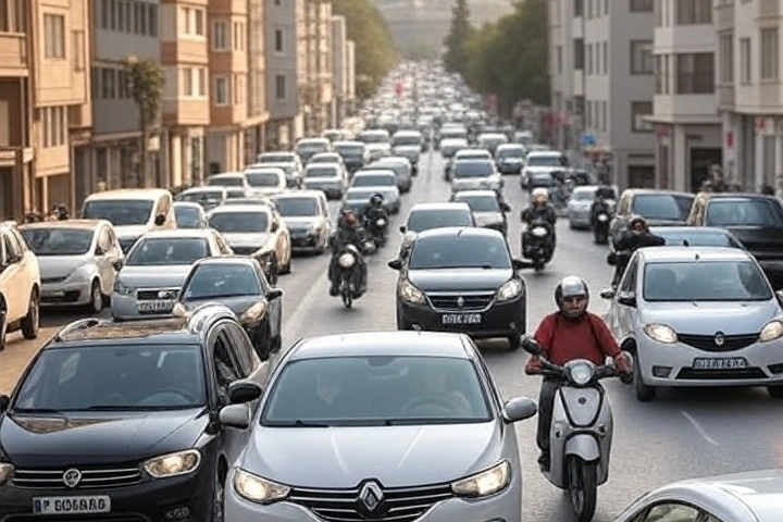 210 bin 295 taşıt daha trafiğe eklendi… Mayıs’ta motosiklet ve otomobil öne çıktı