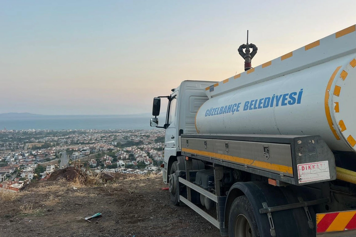 İzmir Güzelbahçe Belediyesi 7/24 yangın teyakkuzunda