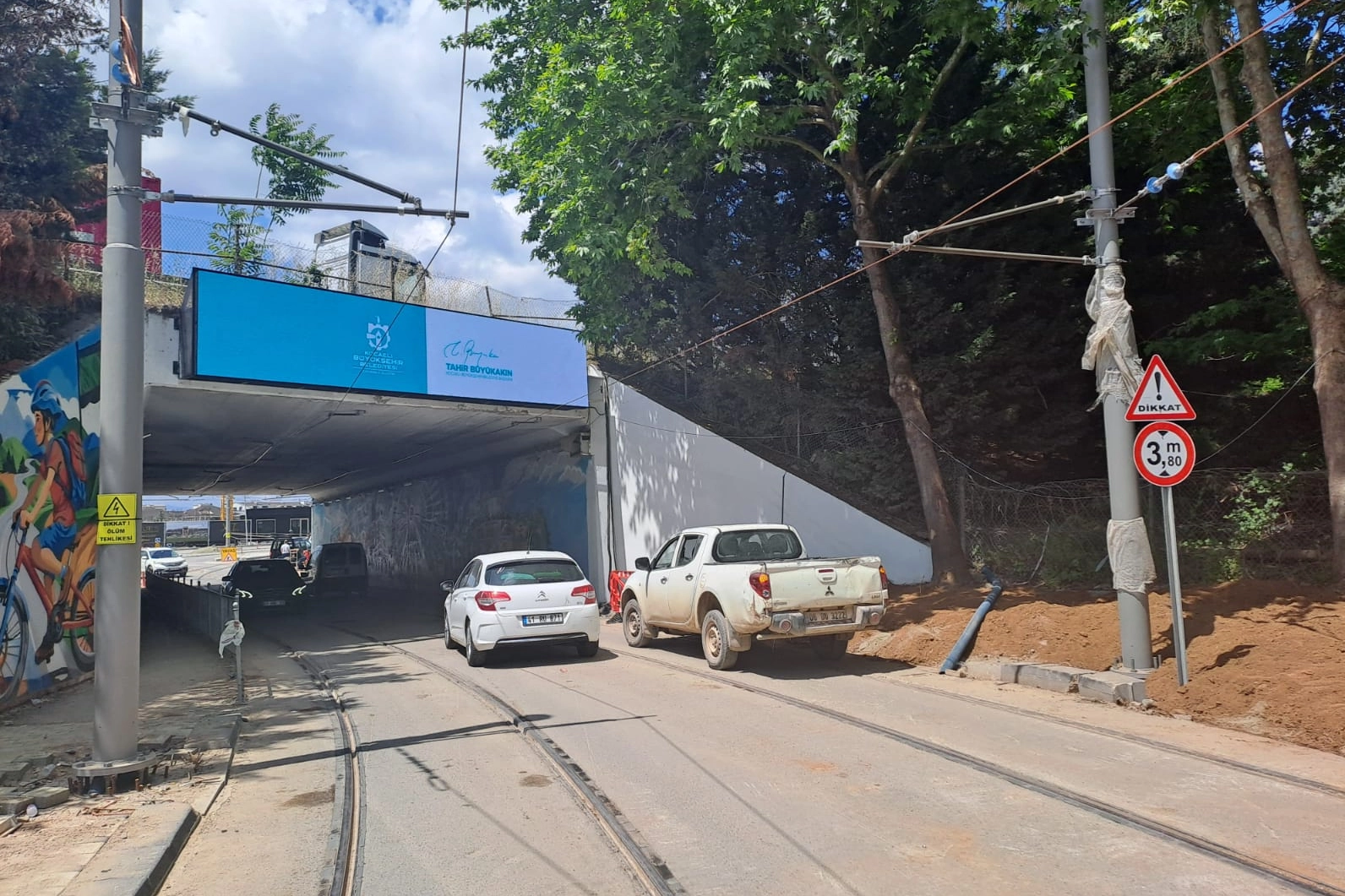 Alikahya Stadyum Tramvay Hattı’nda ilk etapta sona doğru