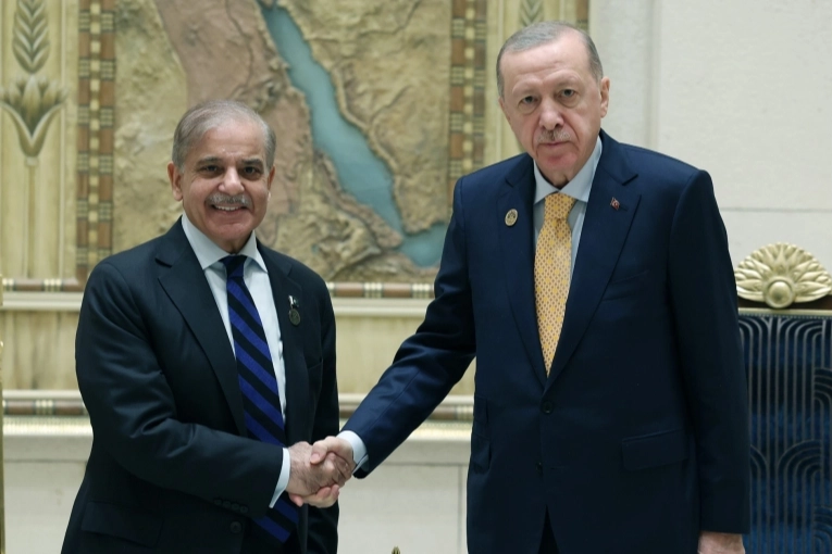 Cumhurbaşkanı Erdoğan Pakistan Başbakanı Şerif ile görüştü