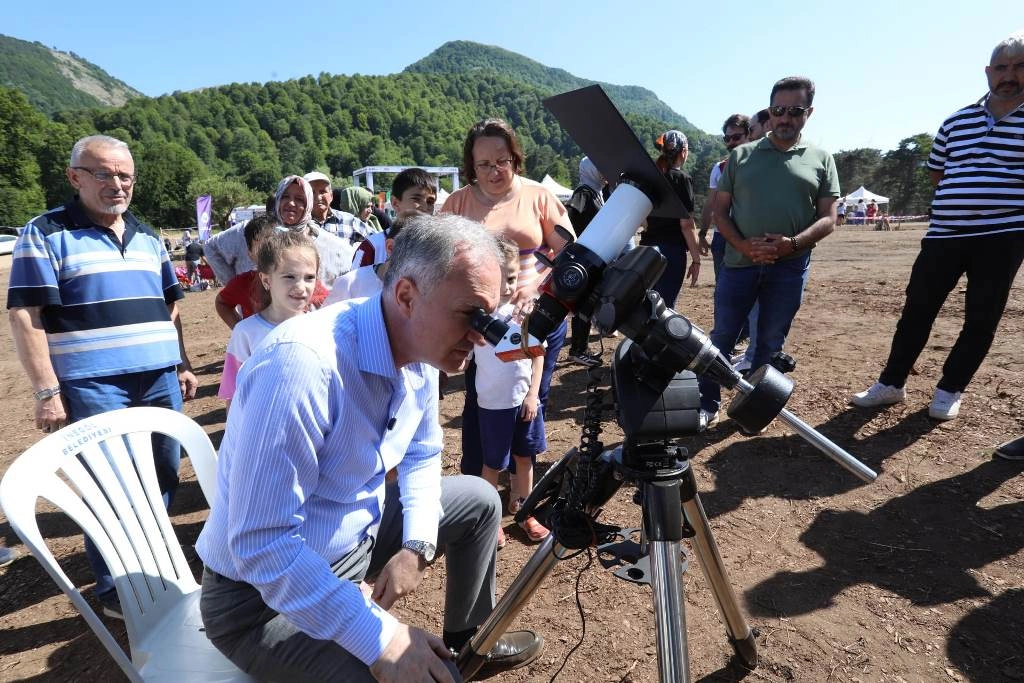 Doğa ve bilim meraklıları Bursa İnegöl’de buluştu