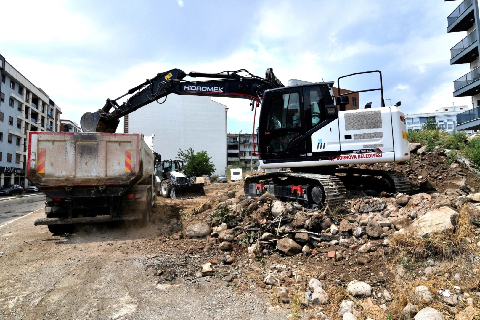 İzmir Bornova’da Başkan Eşki’den anında müdahale
